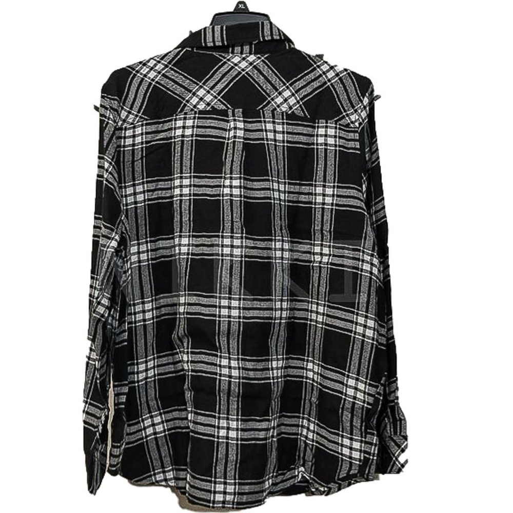 Brand new Well Worn Super Soft Cotton Blend Flannel Classic Plaid Shirt - Picture 4 of 7